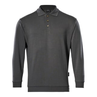 MASCOT® Polo-sweatshirt Trinidad dunkelanthrazit Gr. XL