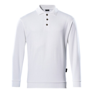 MASCOT® Polo-sweatshirt Trinidad Größe L weiss