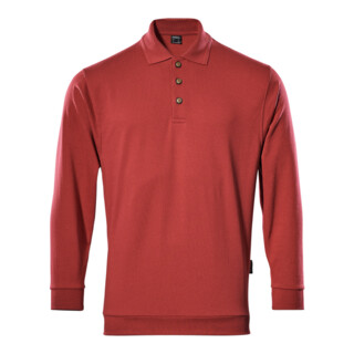 MASCOT® Polo-sweatshirt Trinidad Größe M rot