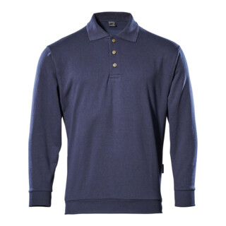 MASCOT® Polo-sweatshirt Trinidad marine Gr. L