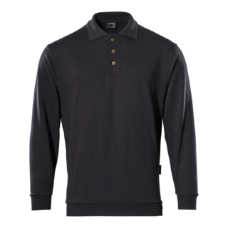 MASCOT® Polo-sweatshirt Trinidad schwarz Gr. S
