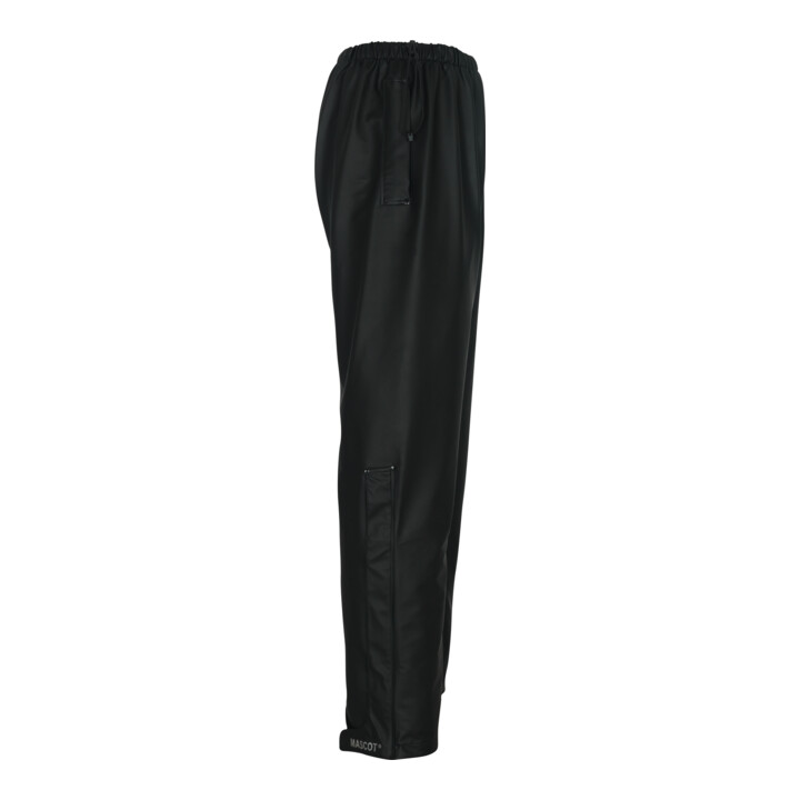 MASCOT® Regenhose Laguna Größe L schwarz wind- und wasserdicht