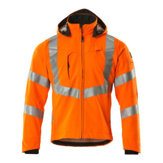 MASCOT® Soft Shell Jacke Blackpool 4XL hi-vis orange
