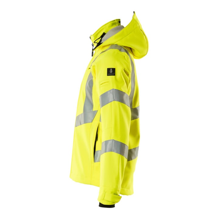 MASCOT® Soft Shell Jacke Blackpool L hi-vis gelb