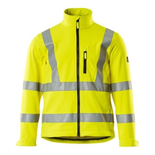 MASCOT® Soft Shell Jacke Calgary hi-vis gelb Gr. XL