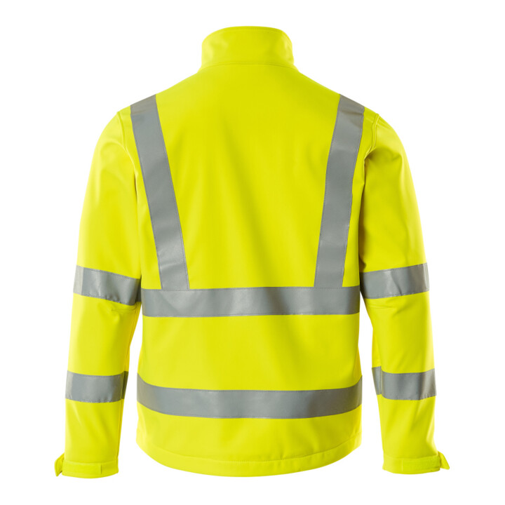 MASCOT® Soft Shell Jacke Calgary hi-vis gelb Gr. XL