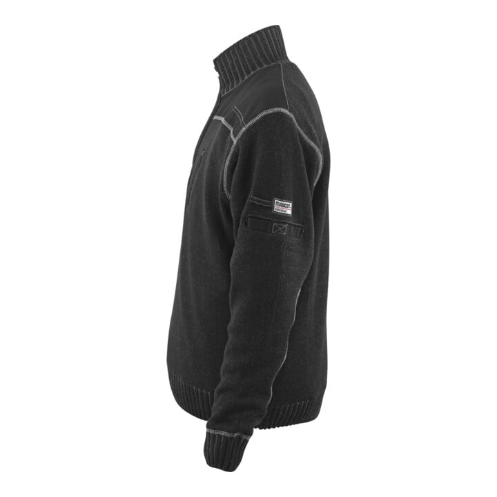 MASCOT® Strickpullover Naxos Größe M schwarz