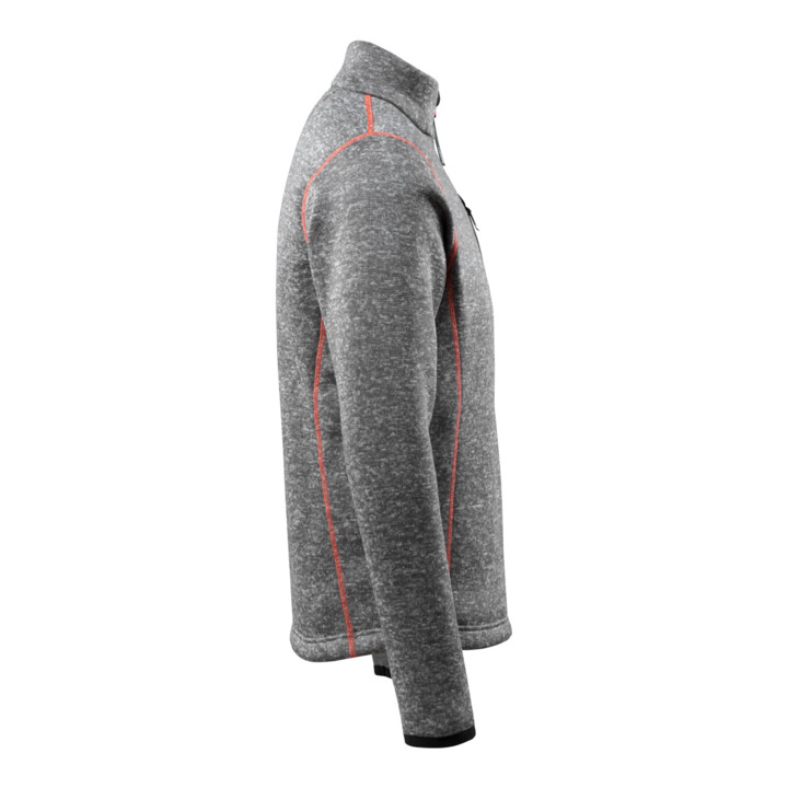 MASCOT® Strickpullover Reims Größe M grau-meliert