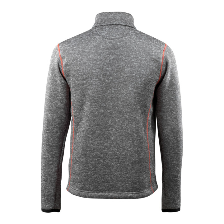 MASCOT® Strickpullover Reims Größe S grau-meliert