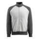MASCOT® Sweatshirt Amberg mit Reißverschluss 3XL weiss/dunkelanthrazit