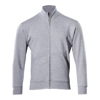 MASCOT® Sweatshirt Lavit mit Reißverschluss grau-meliert Gr. S