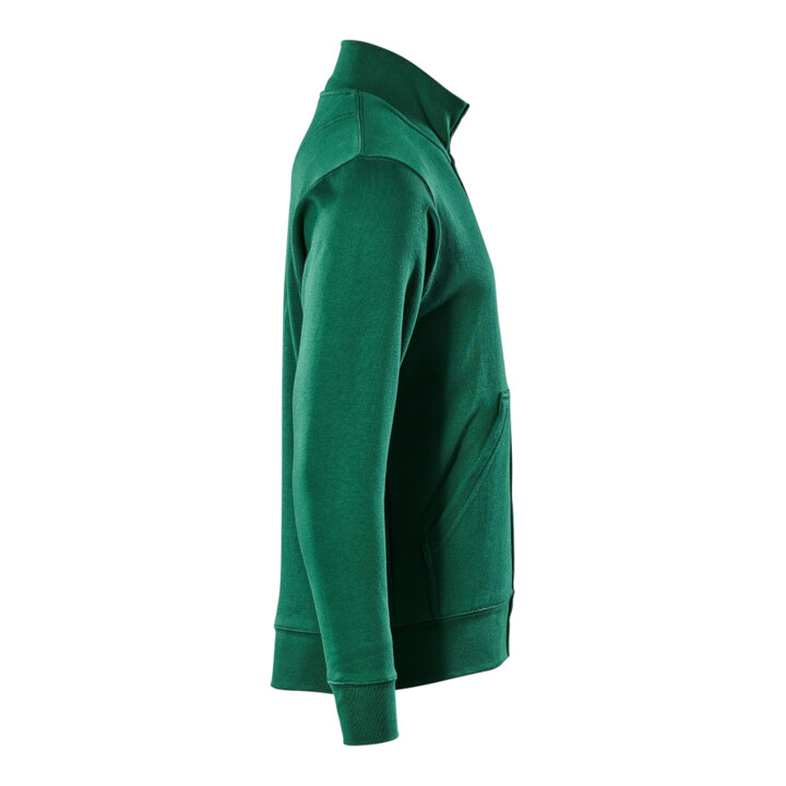 MASCOT® Sweatshirt Lavit mit Reißverschluss grün Gr. S