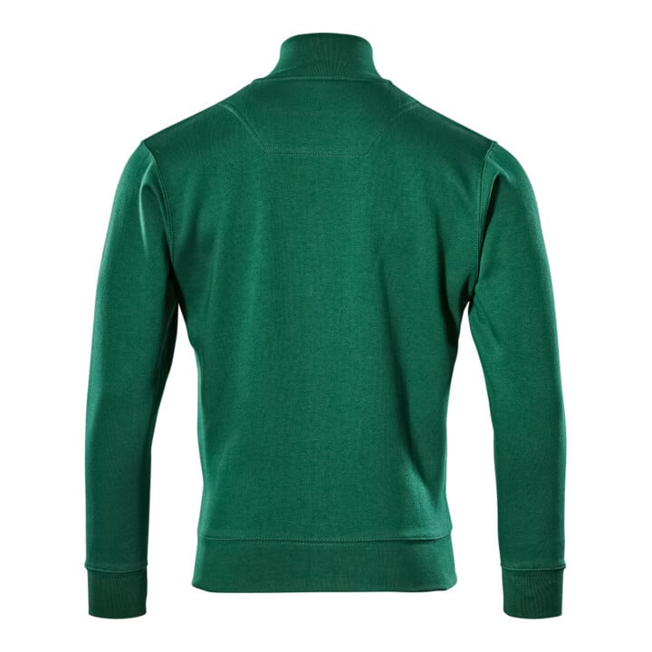 MASCOT® Sweatshirt Lavit mit Reißverschluss grün Gr. XL