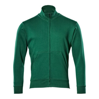 MASCOT® Sweatshirt Lavit mit Reißverschluss grün Gr. XS