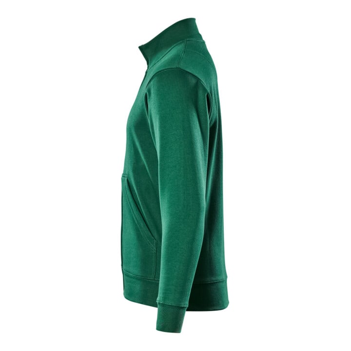 MASCOT® Sweatshirt Lavit mit Reißverschluss grün Gr. XS