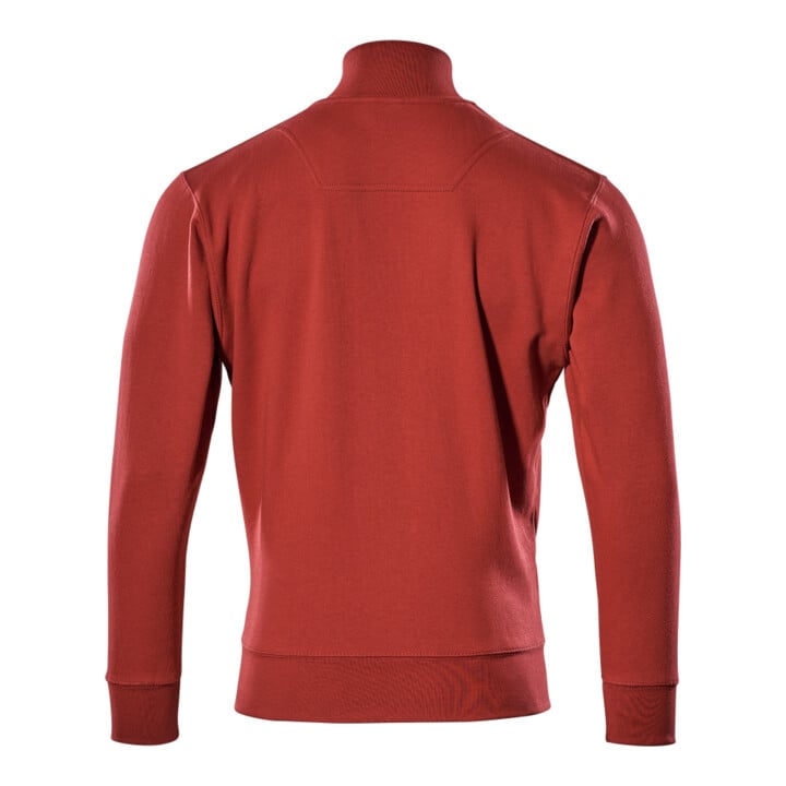 MASCOT® Sweatshirt Lavit mit Reißverschluss rot Gr. 2XL