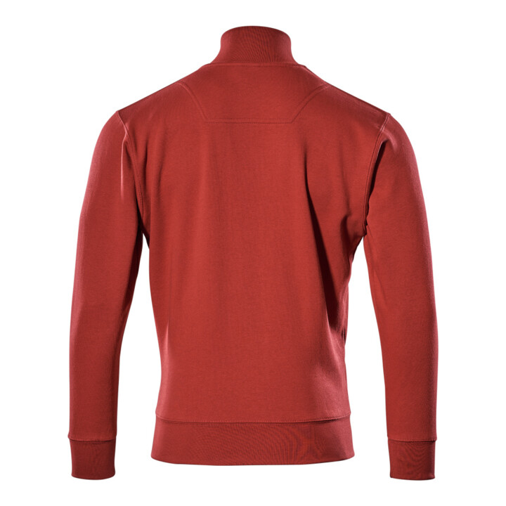 MASCOT® Sweatshirt Lavit mit Reißverschluss rot Gr. XS