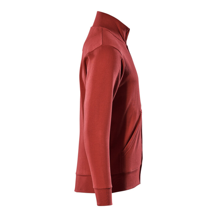 MASCOT® Sweatshirt Lavit mit Reißverschluss rot Gr. XS