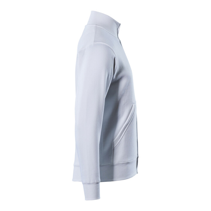 MASCOT® Sweatshirt Lavit mit Reißverschluss weiß Gr. M
