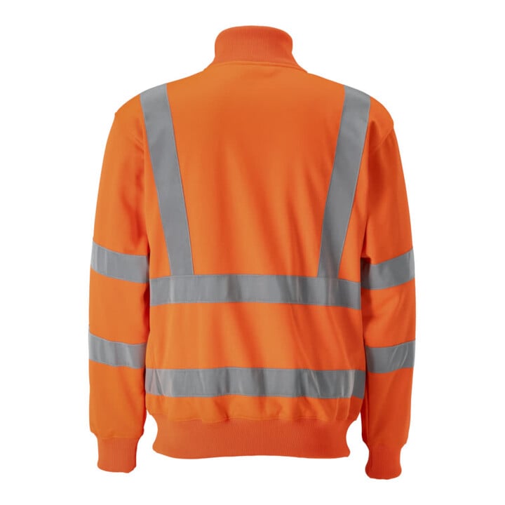 MASCOT® Sweatshirt Maringa mit Reißverschluss hi-vis orange Gr. M