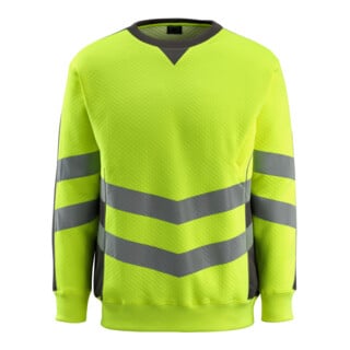 MASCOT® Sweatshirt Wigton 3XL hi-vis gelb/dunkelanthrazit