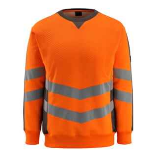 MASCOT® Sweatshirt Wigton 3XL hi-vis orange/dunkelanthrazit