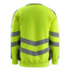 MASCOT® Sweatshirt Wigton 4XL hi-vis gelb/dunkelanthrazit