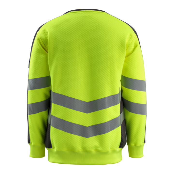 MASCOT® Sweatshirt Wigton 4XL hi-vis gelb/dunkelanthrazit