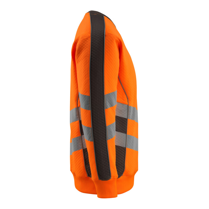 MASCOT® Sweatshirt Wigton Größe L hi-vis orange/dunkelanthrazit