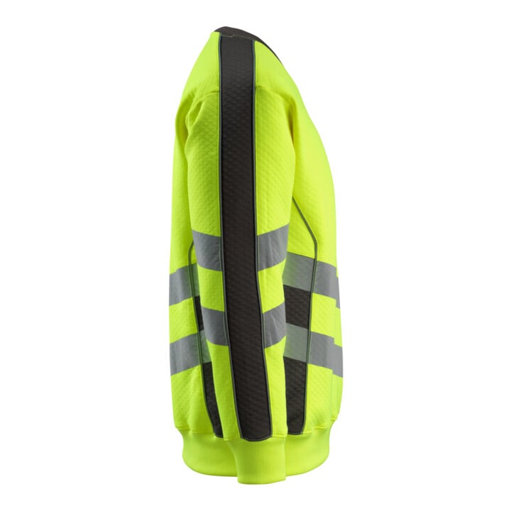 MASCOT® Sweatshirt Wigton Größe M hi-vis gelb/dunkelanthrazit