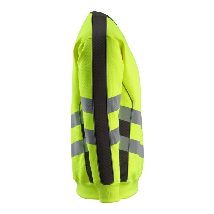 MASCOT® Sweatshirt Wigton Größe S hi-vis gelb/dunkelanthrazit