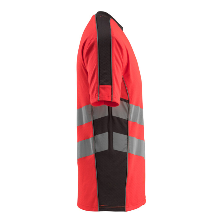 MASCOT® T-shirt Sandwell 4XL hi-vis rot/dunkelanthrazit