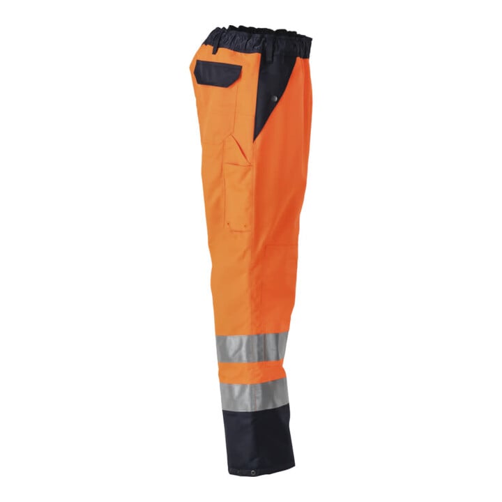 MASCOT® Überziehhose Linz 2XL hi-vis orange/marine