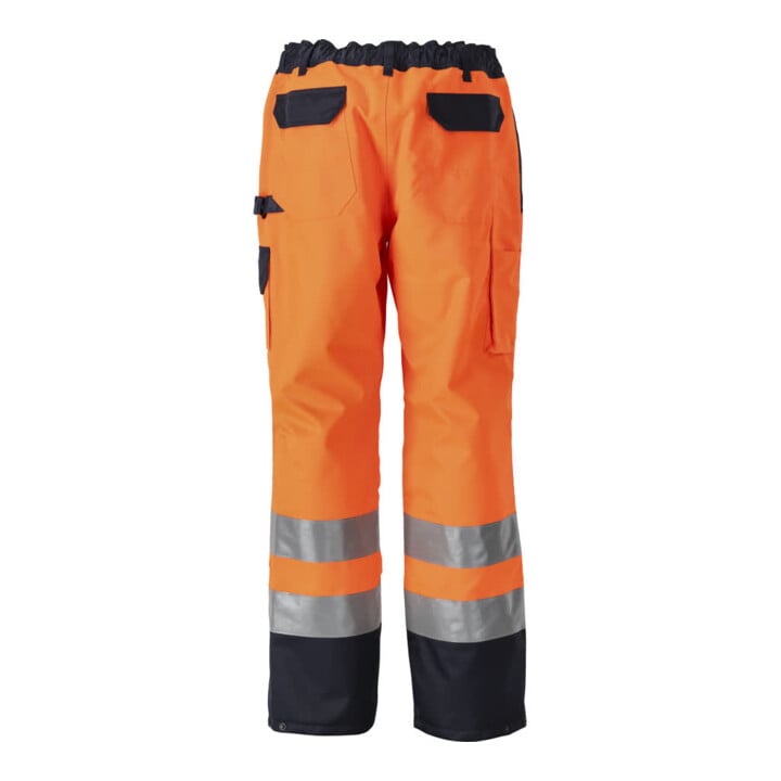 MASCOT® Überziehhose Linz Größe L hi-vis orange/marine