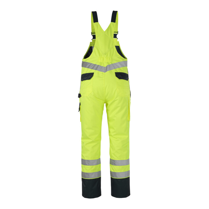 MASCOT® Überziehlatzhose Wels 3XL hi-vis gelb/marine