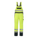 MASCOT® Überziehlatzhose Wels Größe M hi-vis gelb/marine