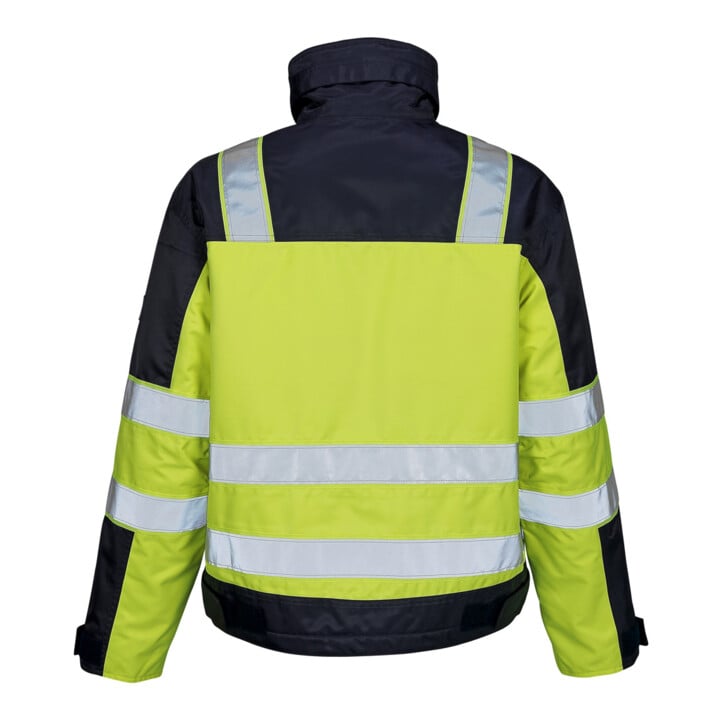 MASCOT® Winterjacke Genova hi-vis gelb/marine Gr. XL