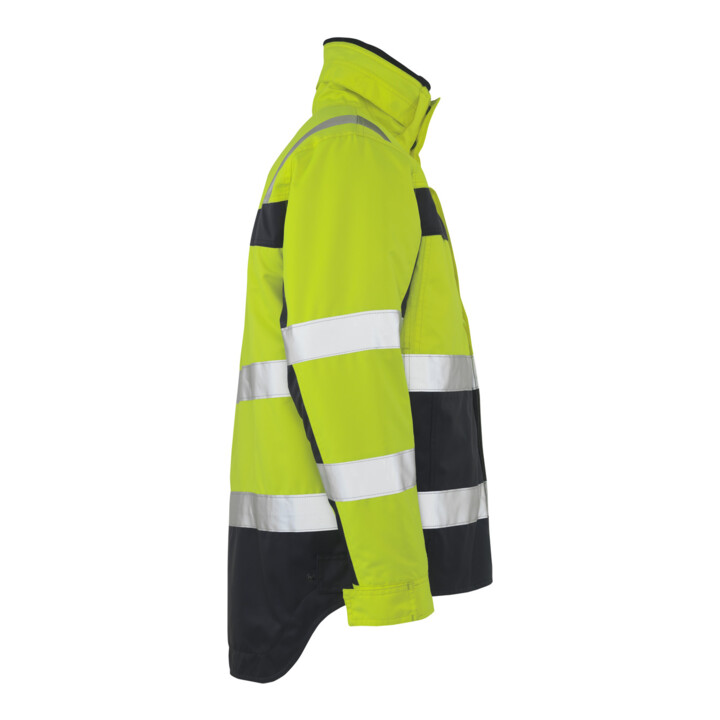 MASCOT® Winterjacke Teresina hi-vis gelb/marine Gr. 4XL