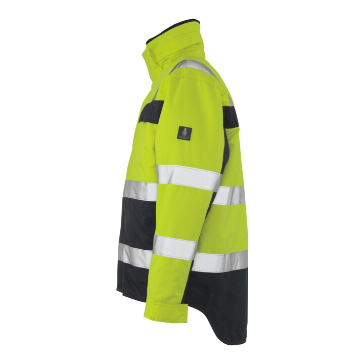 MASCOT® Winterjacke Teresina hi-vis gelb/marine Größe 3XL