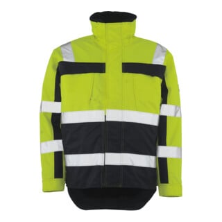 MASCOT® Winterjacke Teresina hi-vis gelb/marine Größe M