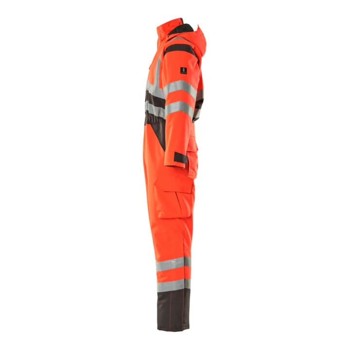 MASCOT® Winterkombination Safara Größe XL hi-vis rot/dunkelanthrazit
