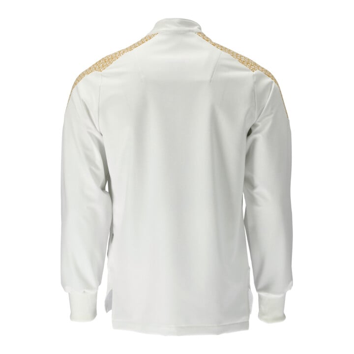 Mascot Schlupfkasack ULTIMATE STRETCH Gr. S weiss/currygelb