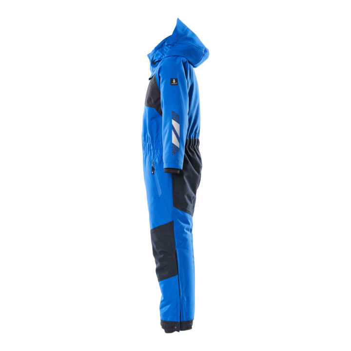 Mascot Schneeanzug Kinder Größe 128 azurblau schwarzblau