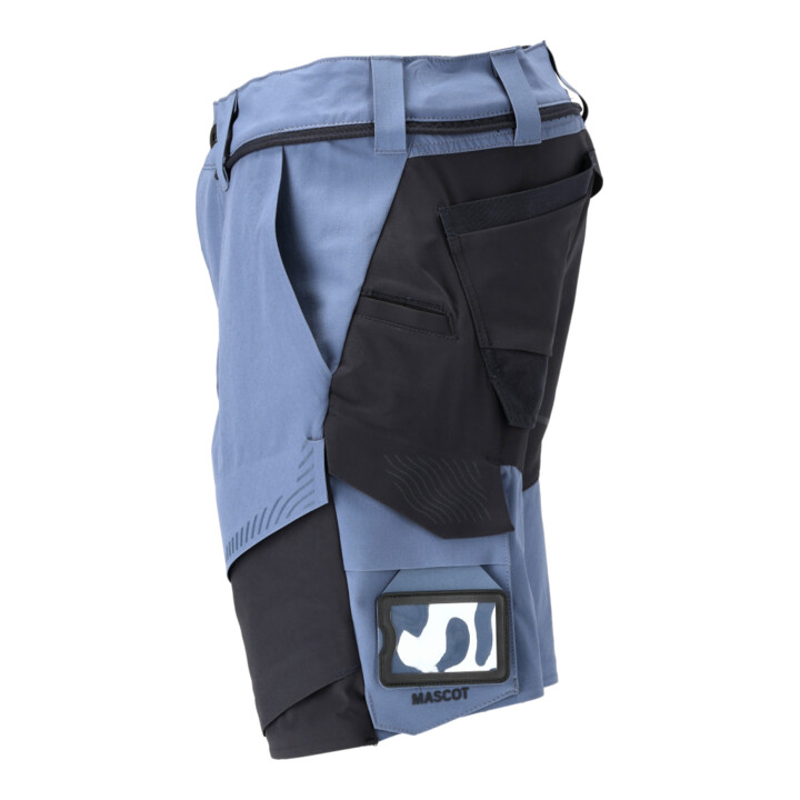 Mascot Shorts 24C46 Stretch geringes Gewicht steinblau/schwarzblau