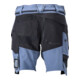 Mascot Shorts 24C64 Stretch geringes Gewicht steinblau/schwarzblau