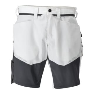 Mascot Shorts C60 geringes Gewicht weiss/Anthrazitgrau