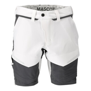 Mascot Shorts Größe 24C58 Stretch geringes Gewicht weiß/Anthrazitgrau