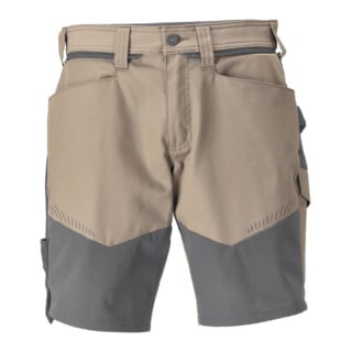 Mascot Shorts Größe C49 geringes Gewicht dunkles sandbeige/anthrazitgrau