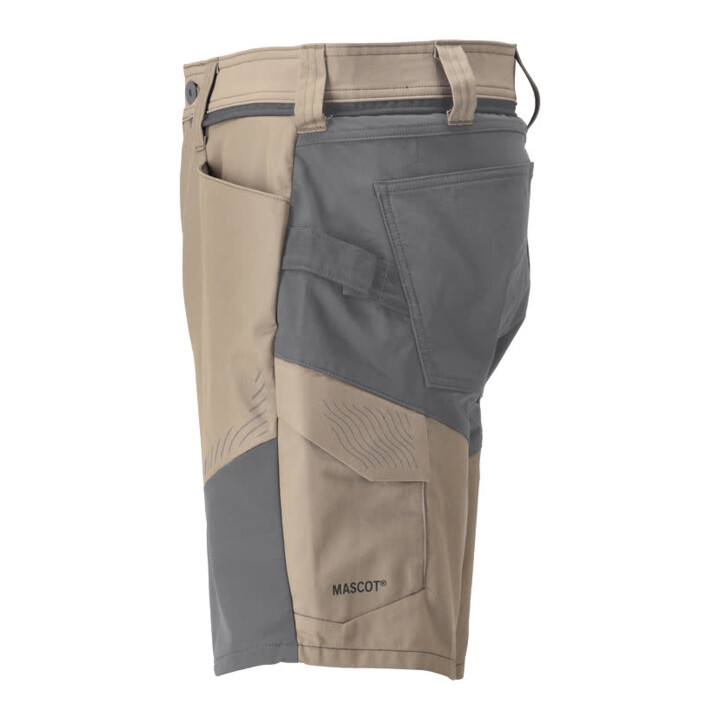 Mascot Shorts Größe C62 geringes Gewicht dunkles sandbeige/anthrazitgrau