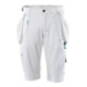 Mascot Shorts mit abnehmbaren Hängetaschen Handwerkershorts Größe C47, weiss-1